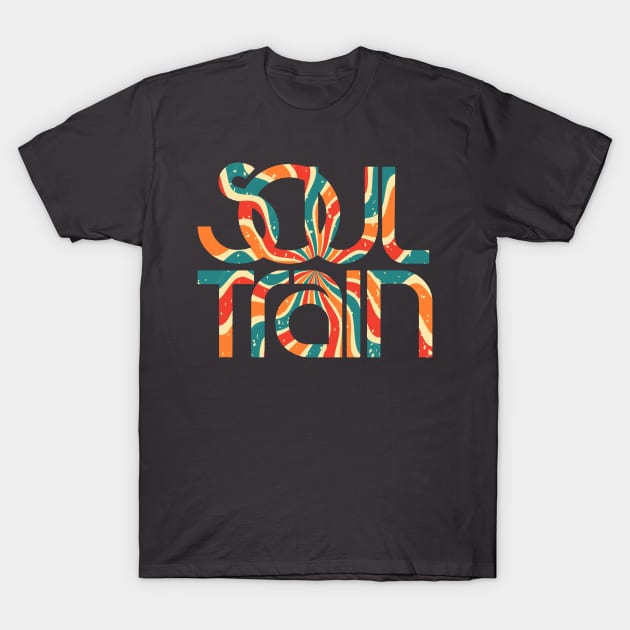 Soul Train Retro T-Shirt by V2Art